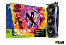 کارت گرافیک  زوتک مدل  GAMING GeForce RTX 4070 Ti AMP AIRO SPIDER-MAN حافظه 12 گیگابایت